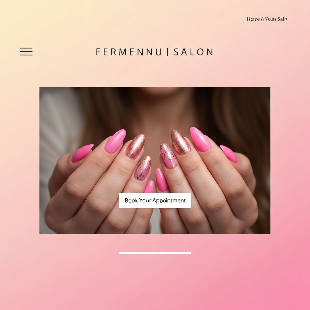 Page d'accueil Nail Art Studio